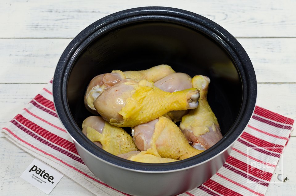 Курица с грибами в сметанном соусе с карри - Шаг 2