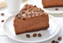 Шоколадный торт-суфле без выпечки