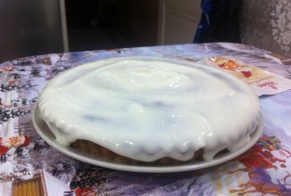 Зебра под сметанным кремом