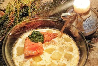 Лососевый суп