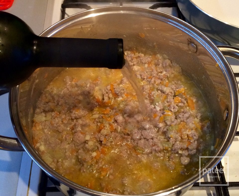 Паста с мясным соусом Болоньезе - Шаг 9