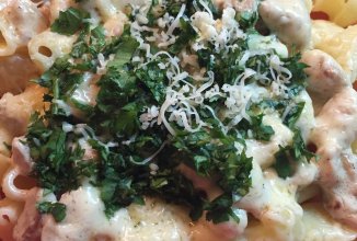 Паста со сливочным соусом