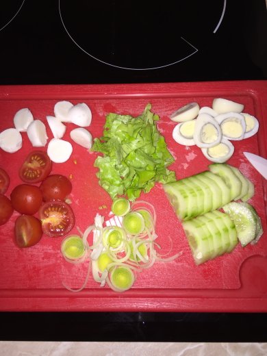 Салатик - Шаг 1