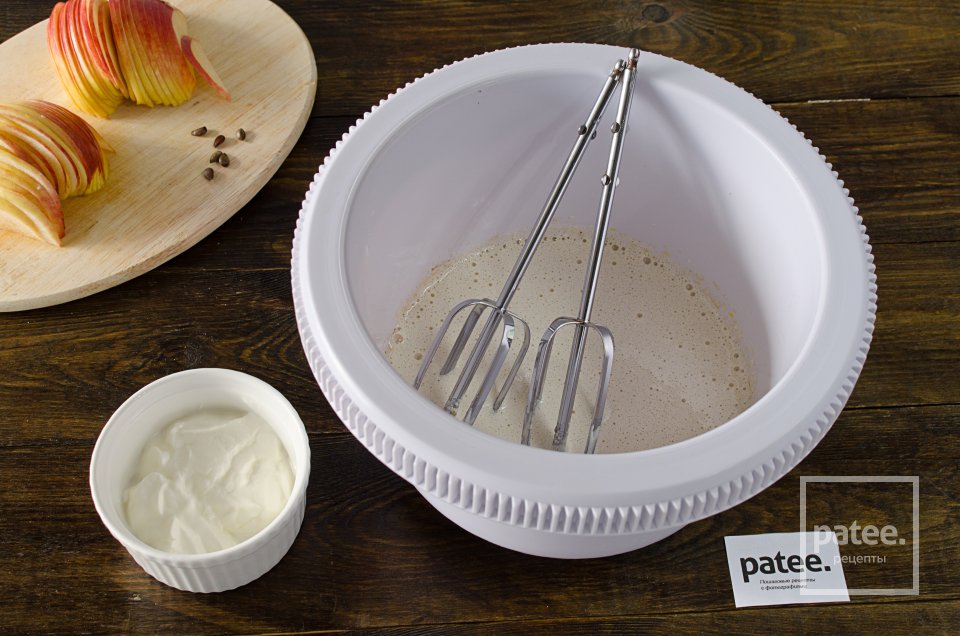 Маффины с яблочными розами - Шаг 3