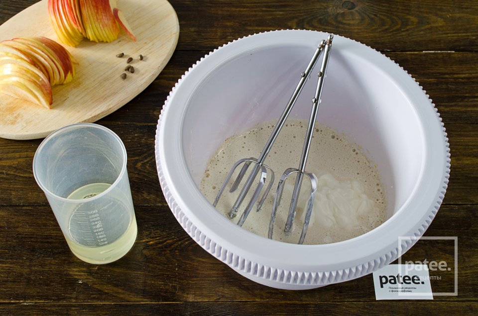 Маффины с яблочными розами - Шаг 4