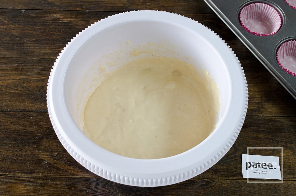 Маффины с яблочными розами - Шаг 7