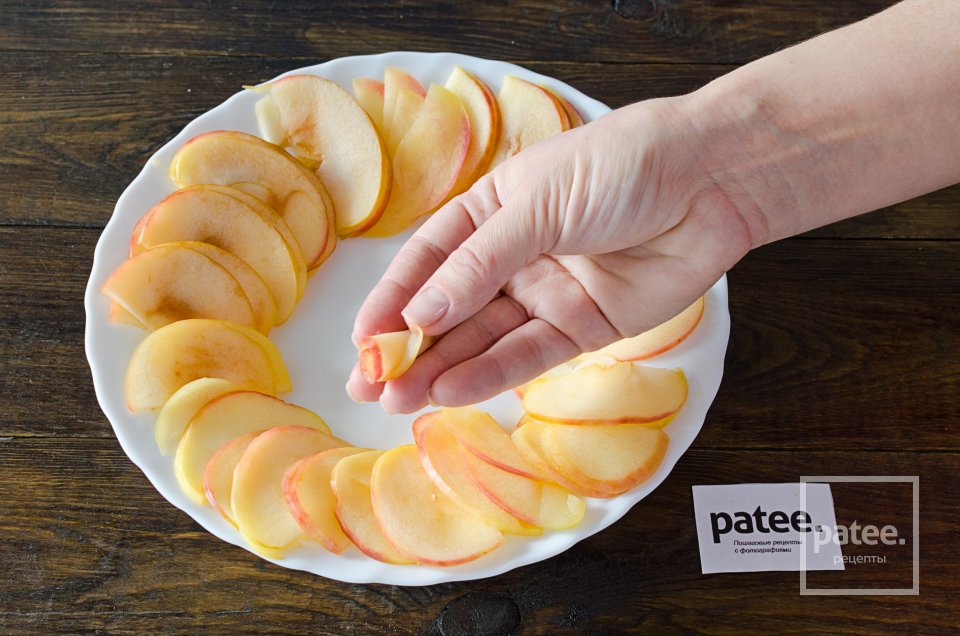 Маффины с яблочными розами - Шаг 12