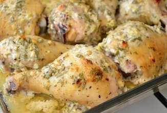 Курица в маринаде по-гречески