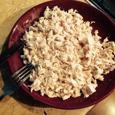 Лоранский киш с курицей и грибами - Шаг 5