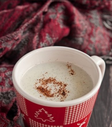 Молочный кисель с ванилью