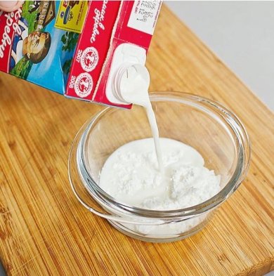 Молочный кисель с ванилью - Шаг 2