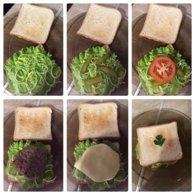 Гамбургер с мраморной говядиной - Шаг 2