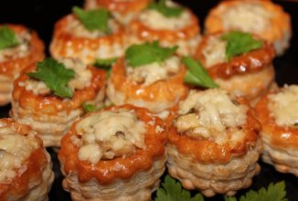 Жульен в тарталетках