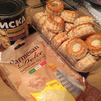 Жульен в тарталетках - Шаг 1