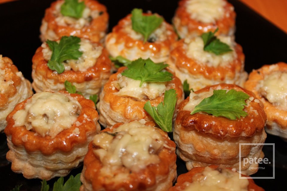 Жульен в тарталетках - Шаг 4