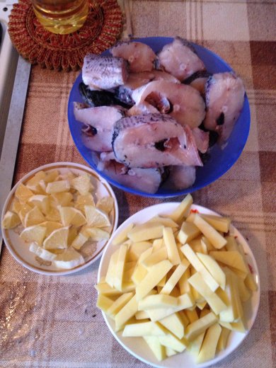 Щука с картофелем - Шаг 2