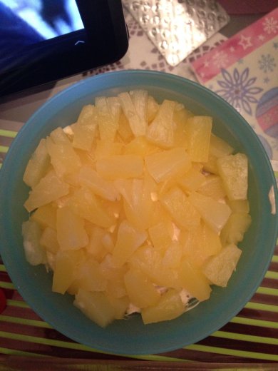 Легкий салат курица с ананасом - Шаг 2