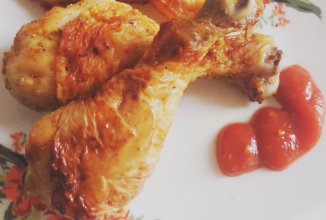 Куриные ножки с картошкой