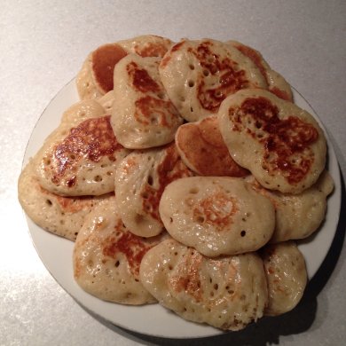 Постные пышные оладьи на дрожжах - Шаг 3