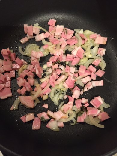 Паста Карбонара - Шаг 2