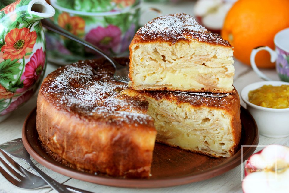 Пирог Яблочная слойка - Шаг 14