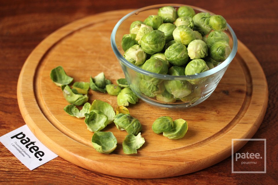 Суп с фрикадельками и брюссельской капустой - Шаг 7