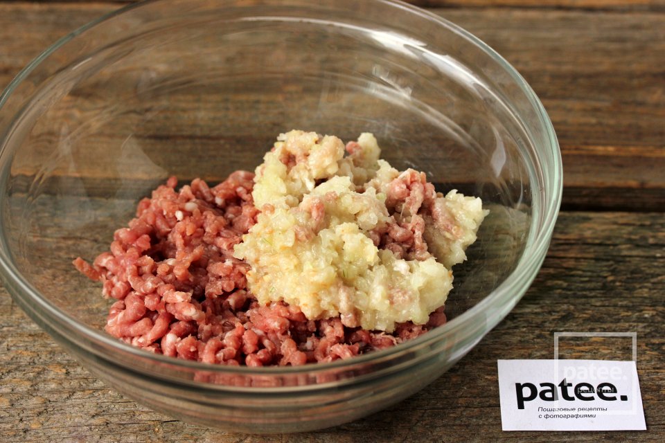 Мясные оладьи - Шаг 3