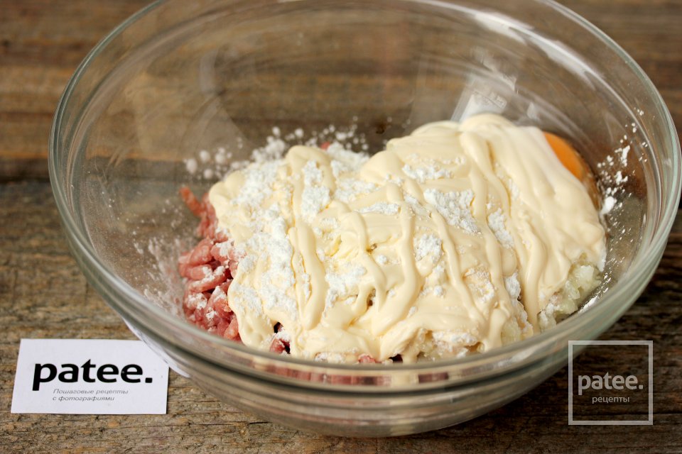 Мясные оладьи - Шаг 6