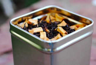 Ароматный чай с яблоками и специями