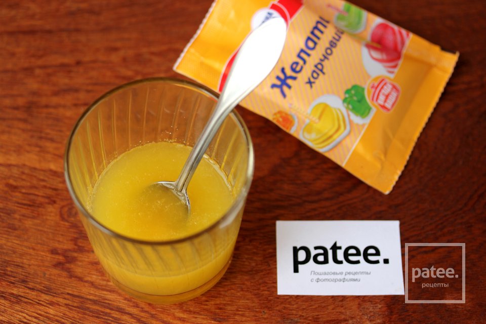 Паштет из печени индейки с апельсиновым желе - Шаг 10