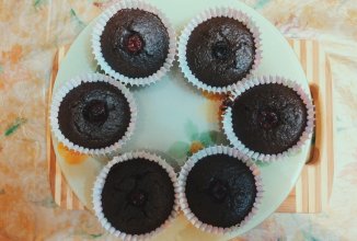 Брауни с вишней