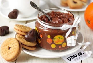 Шоколадно-банановая паста