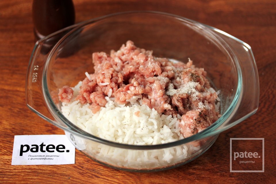 Диетические тефтели на пару с овощами - Шаг 3