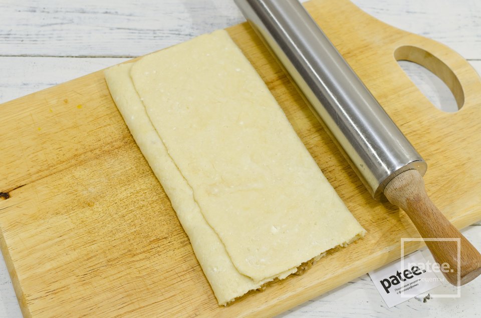 Вертуны из творожного теста с ореховой начинкой - Шаг 19