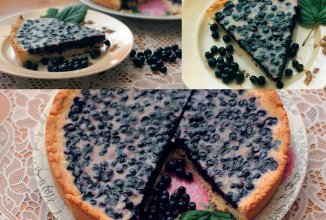 Черничный пирог
