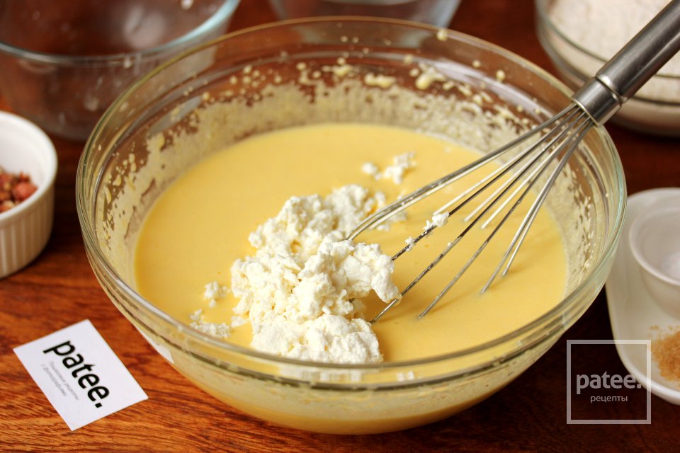 Творожные кексы с сахарно-ореховой корочкой - Шаг 5