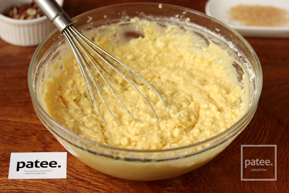 Творожные кексы с сахарно-ореховой корочкой - Шаг 9