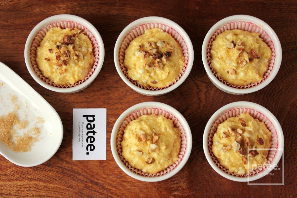 Творожные кексы с сахарно-ореховой корочкой - Шаг 12