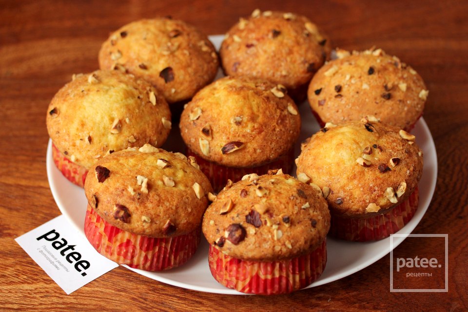 Творожные кексы с сахарно-ореховой корочкой - Шаг 13