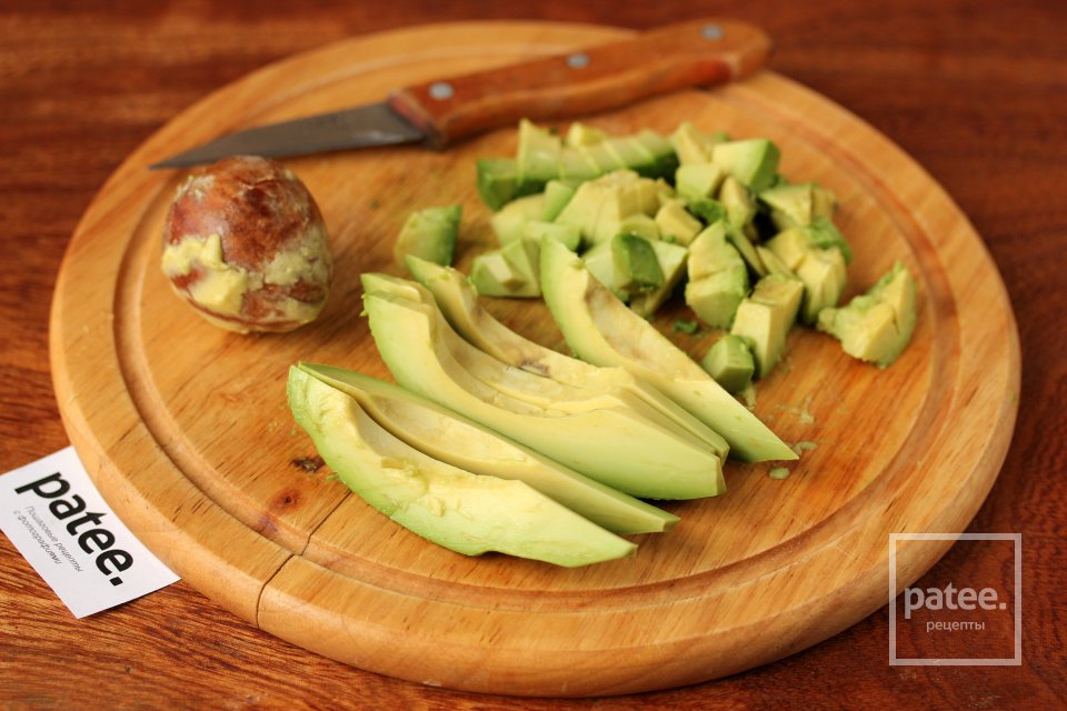 Салат с креветками и авокадо - Шаг 5