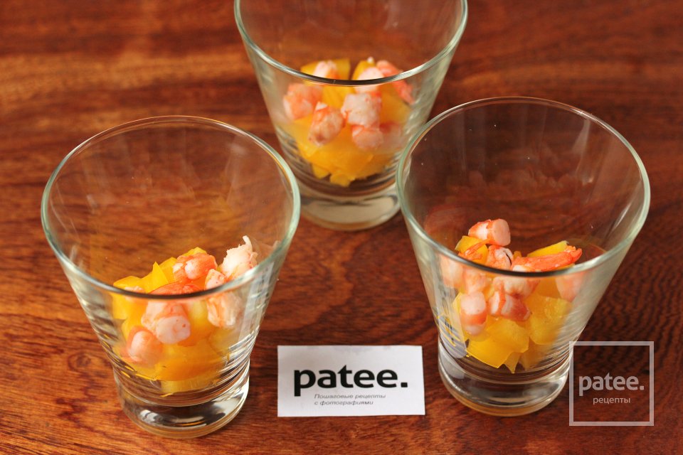 Салат с креветками и авокадо - Шаг 8