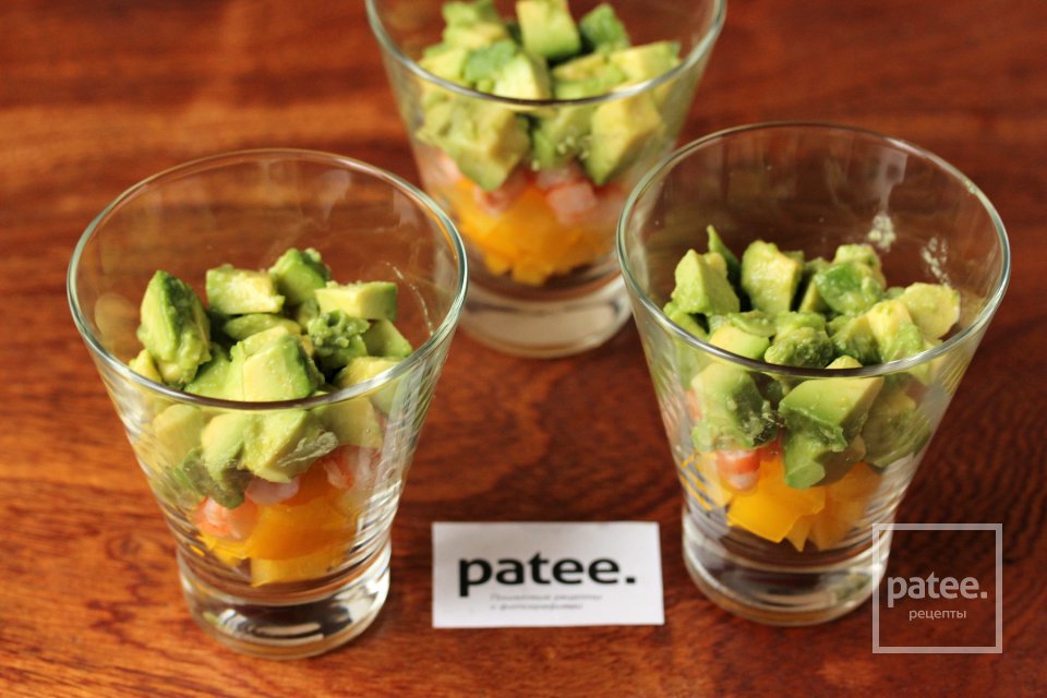 Салат с креветками и авокадо - Шаг 9