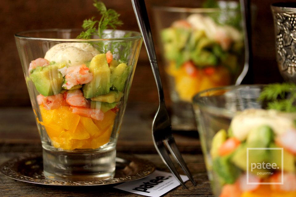 Салат с креветками и авокадо - Шаг 14