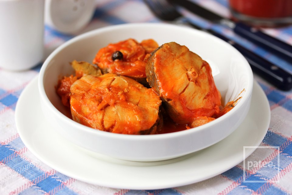 Хек в томатном соусе с овощами - Шаг 14