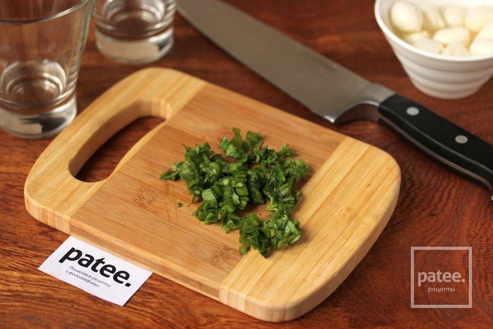 Капрезе в стаканах - Шаг 2