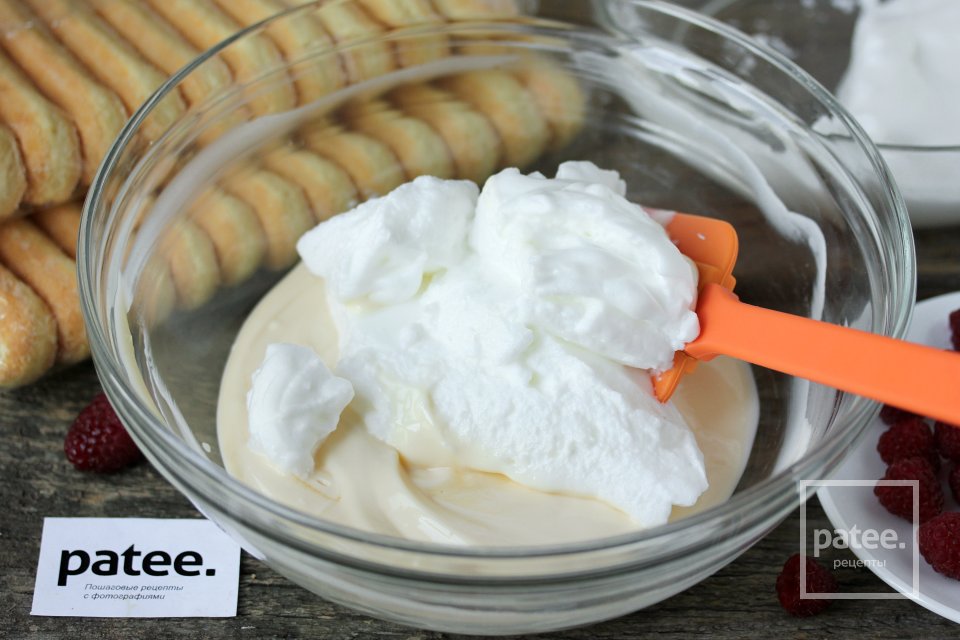 Тирамису с малиной и сыром филадельфия - Шаг 6