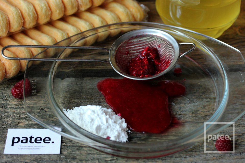 Тирамису с малиной и сыром филадельфия - Шаг 8