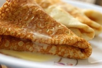 Заварные блинчики на кефире