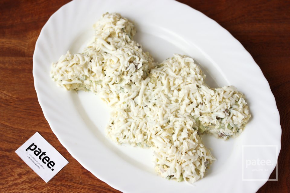 Салат Влюблённый мишка - Шаг 10