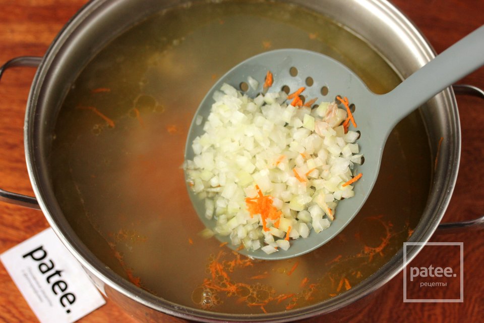 Куриный суп с булгуром и перепелиными яйцами - Шаг 6